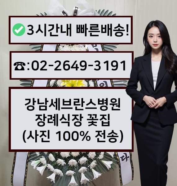 강남세브란스병원 장례식장 전경