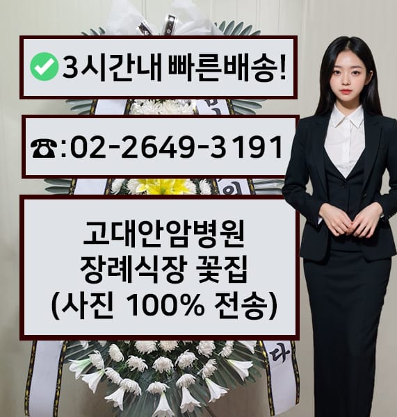 안암고대병원장례식장 전경