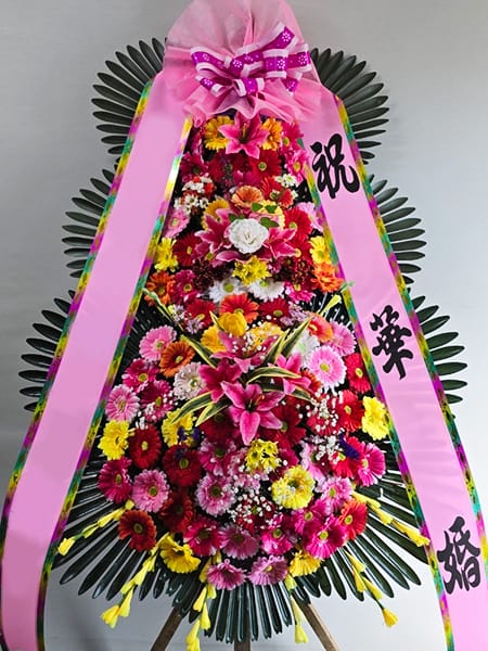 포항 더 퀸 가장 인기있는 3단화환 기본형